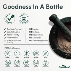 Ingredients list: Magnesium Oxide, Bisglycinate, Citrate, Malate, Taurate