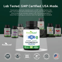 USA-made GMP-certified facility label