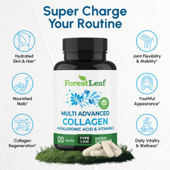 Hydrolyzed collagen peptides illustration