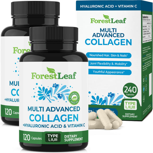 ForestLeaf Multi Collagen bottle and label