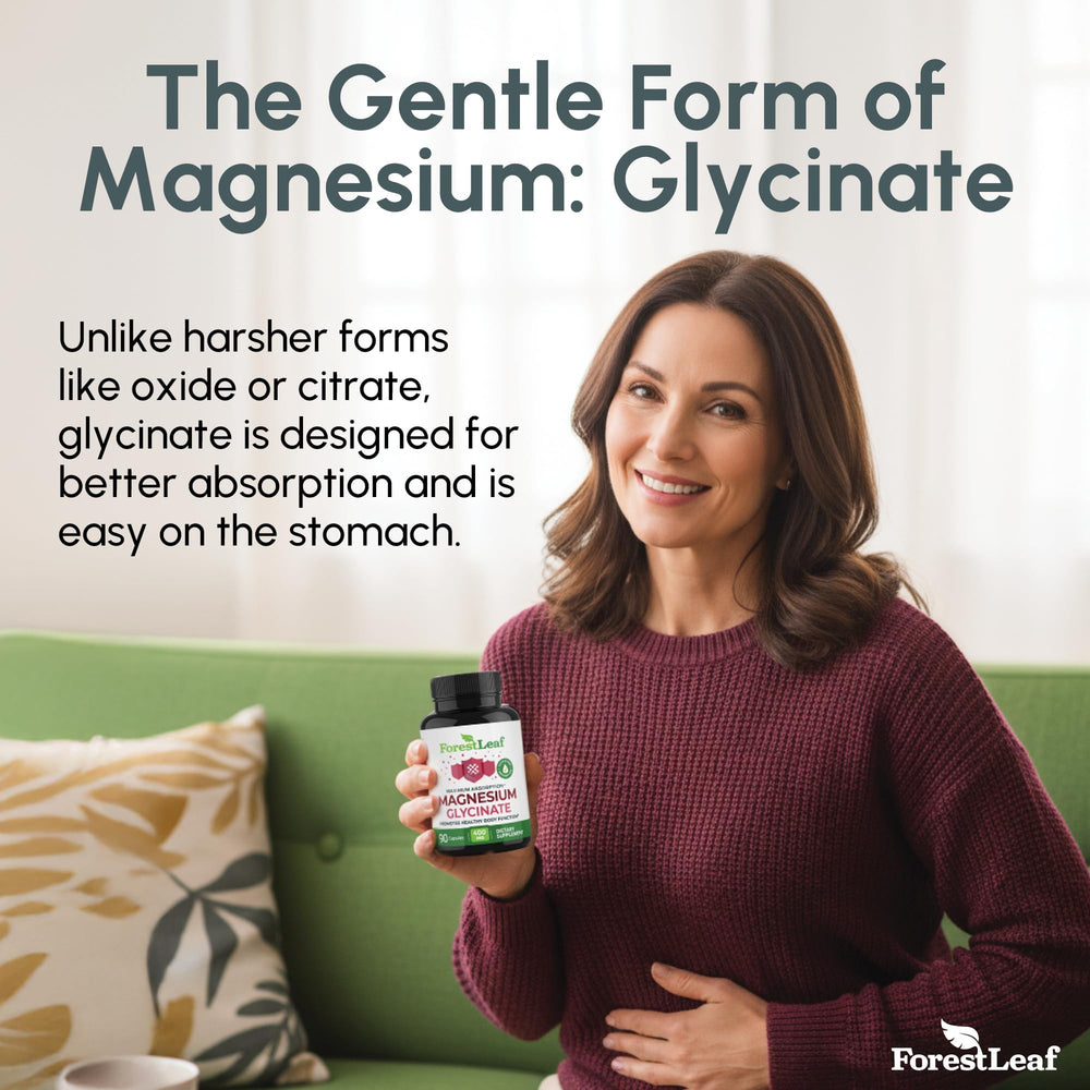 ForestLeaf magnesium glycinate logo