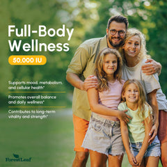 Vegetarian Vitamin D3 capsules by ForestLeaf