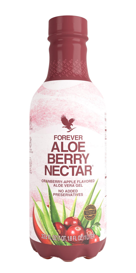 Forever Living Aloe Berry Nectar bottle front view