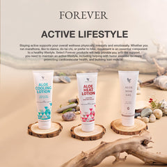 Relaxation scene with lotion application for post-day relief
