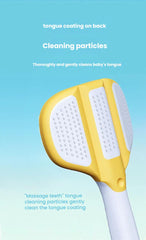 Toddler brushing with parent guidance using Forevive toothbrush