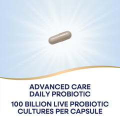 Immune health concept with probiotics imagery