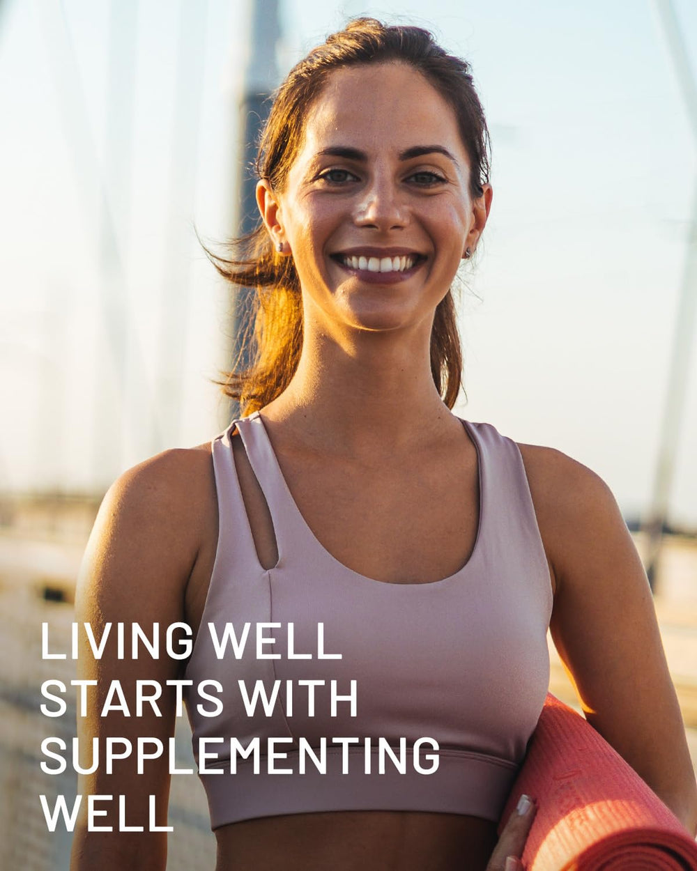 Travel-ready Fortisca bottle for on-the-go wellness
