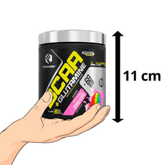 Nutritional serving size of Forzagen BCAAs powder