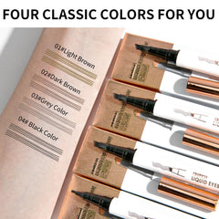 Fosiut brow pencil cap sealed to preserve product quality.