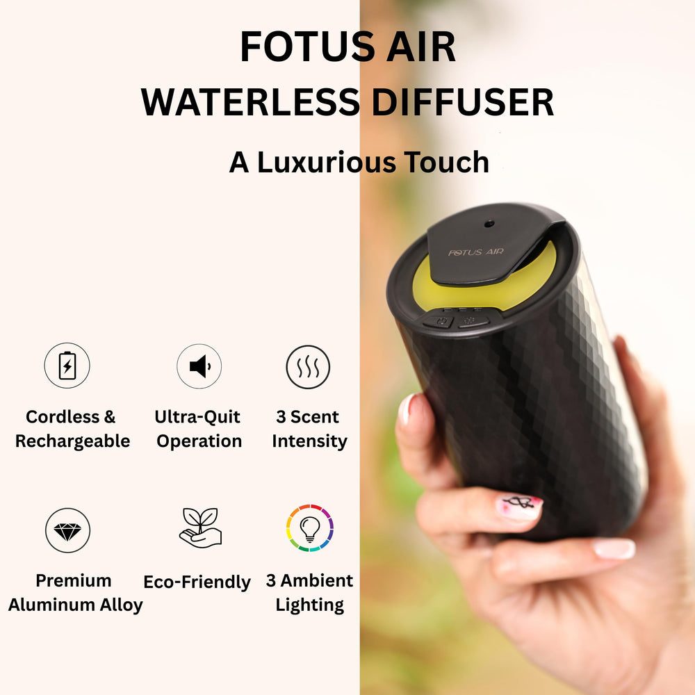 USB-C rechargeable diffuser charging