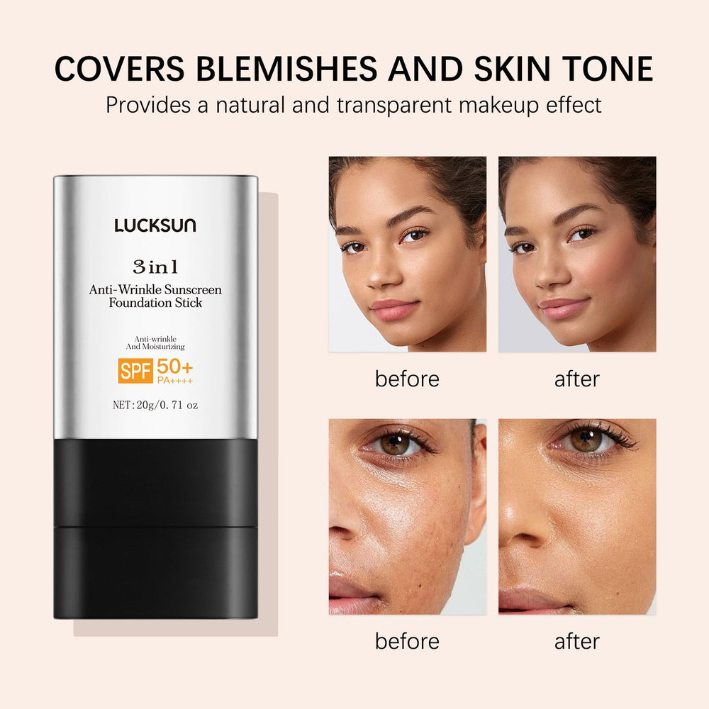 3-in-1 foundation stick cruelty-free and suitable for sensitive skin