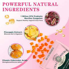 4-in-1 pH balance and immune support gummies