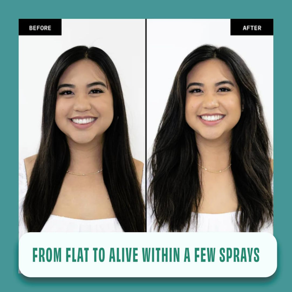 FoxyBae Sea Salt Spray creates beachy waves you can run your fingers through.