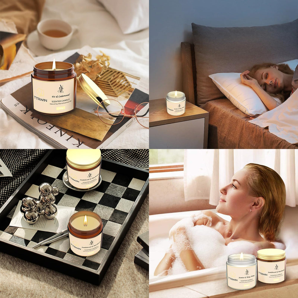Sandalwood and Patchouli candle fragrance