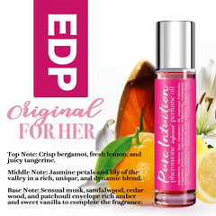FragrantShare Pure Intuition Cupid's Water roll-on delivers a delicate floral hint daily.