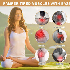 Applying balm to forearm