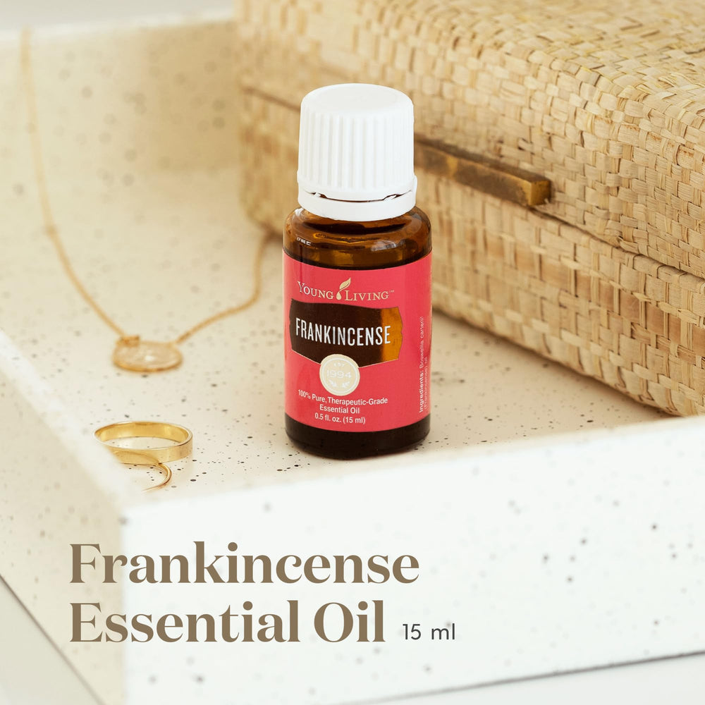 Diffusion of Frankincense essential oil for aromatherapy
