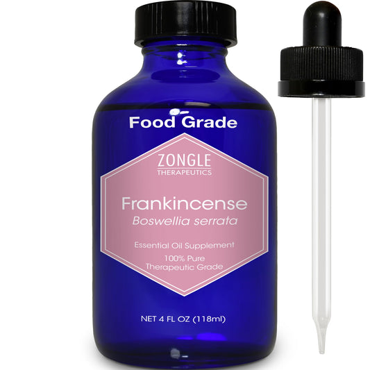 Frankincense essential oil bottle, 4 oz