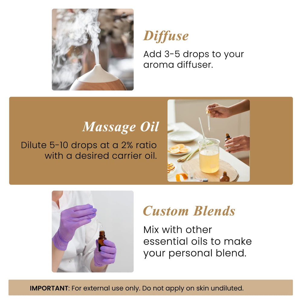 Frankincense essential oil for skin care