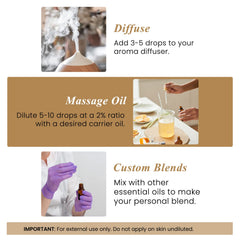 Frankincense essential oil for skin care