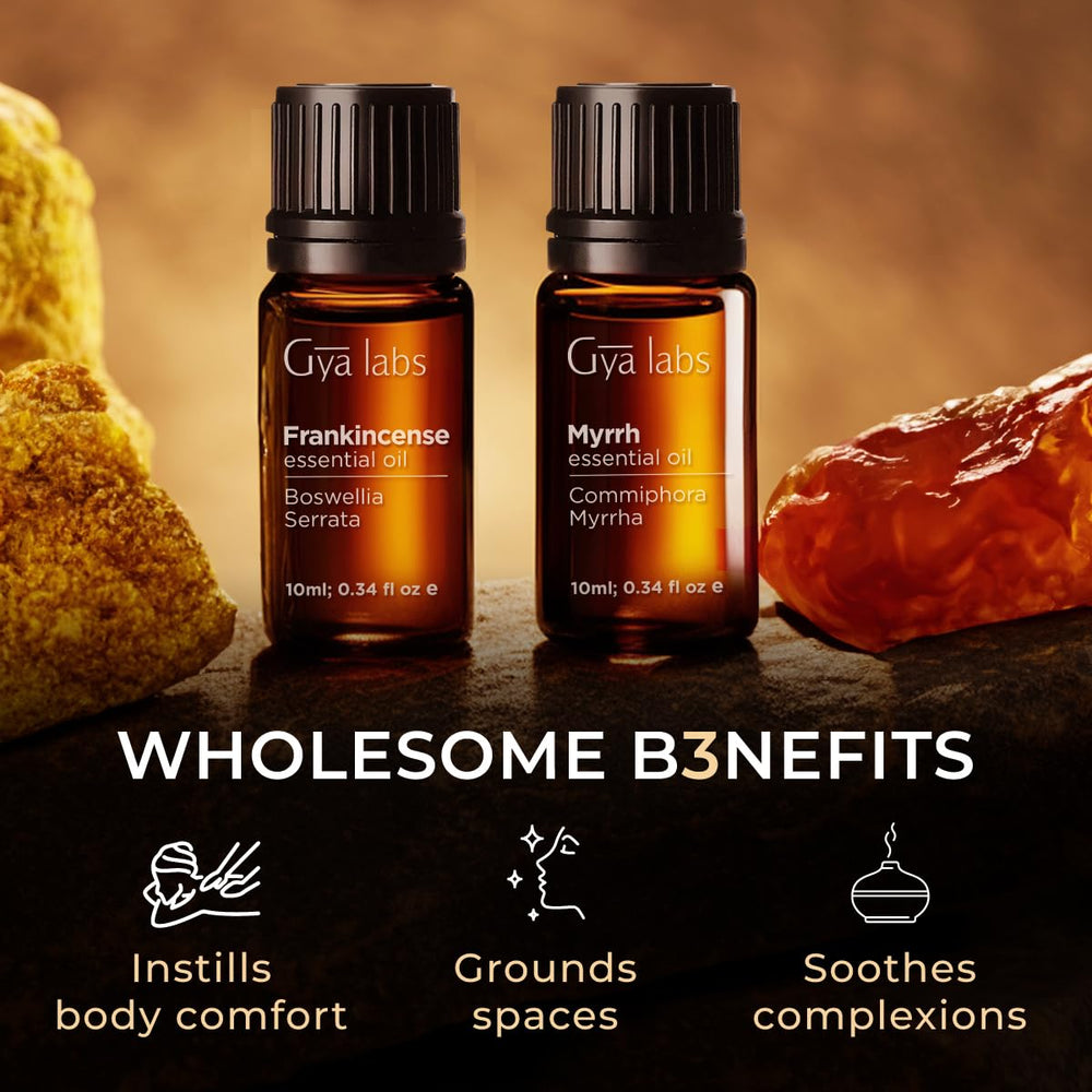 DIY soap and candle projects with Frankincense & Myrrh oils