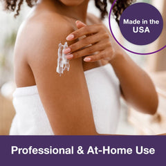 Fragrance-free massage cream for professional use