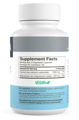 Kosher-certified symbol on Freeda Super Cal/Mag packaging