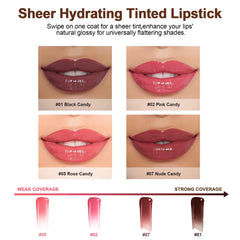 FREEORR Honey Lipstick Pink packaging, portable glow for everyday wear.