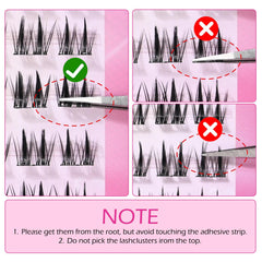 FREEORR soft lightweight lashes provide all-day eye comfort.