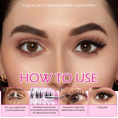 FREEORR tweezers included help precise cluster placement.