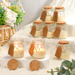 Freesia scented wedding candle