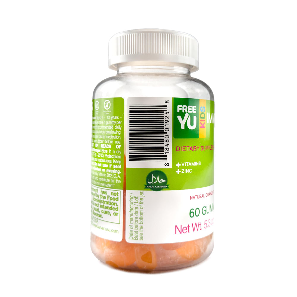 Close-up of emoji-shaped gummies