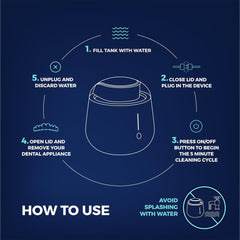 Travel-friendly, compact cleaning pod for on-the-go use