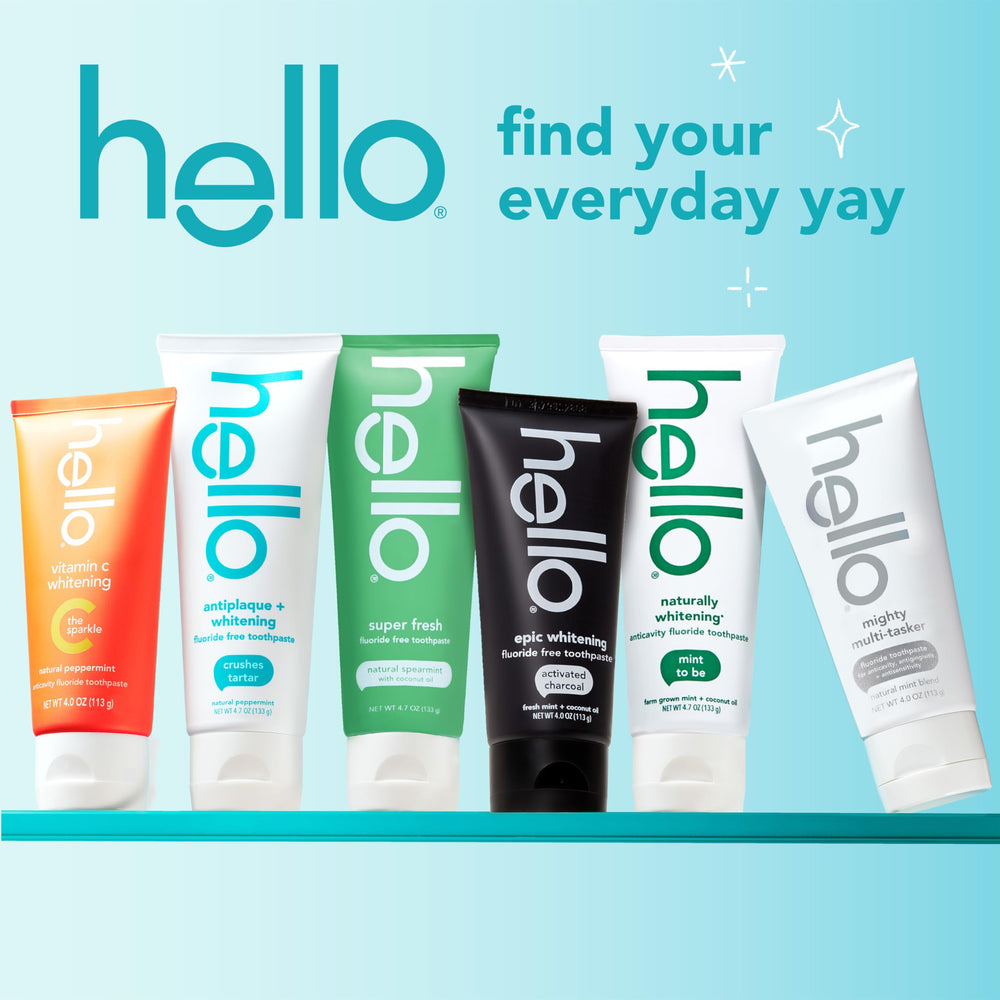 Fresh mint flavored toothpaste 3-pack tubes