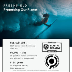 Carbon-neutral and plastic-neutral Freshfield packaging icon