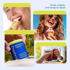 Whitening and enamel remineralization with Freshmile tablets