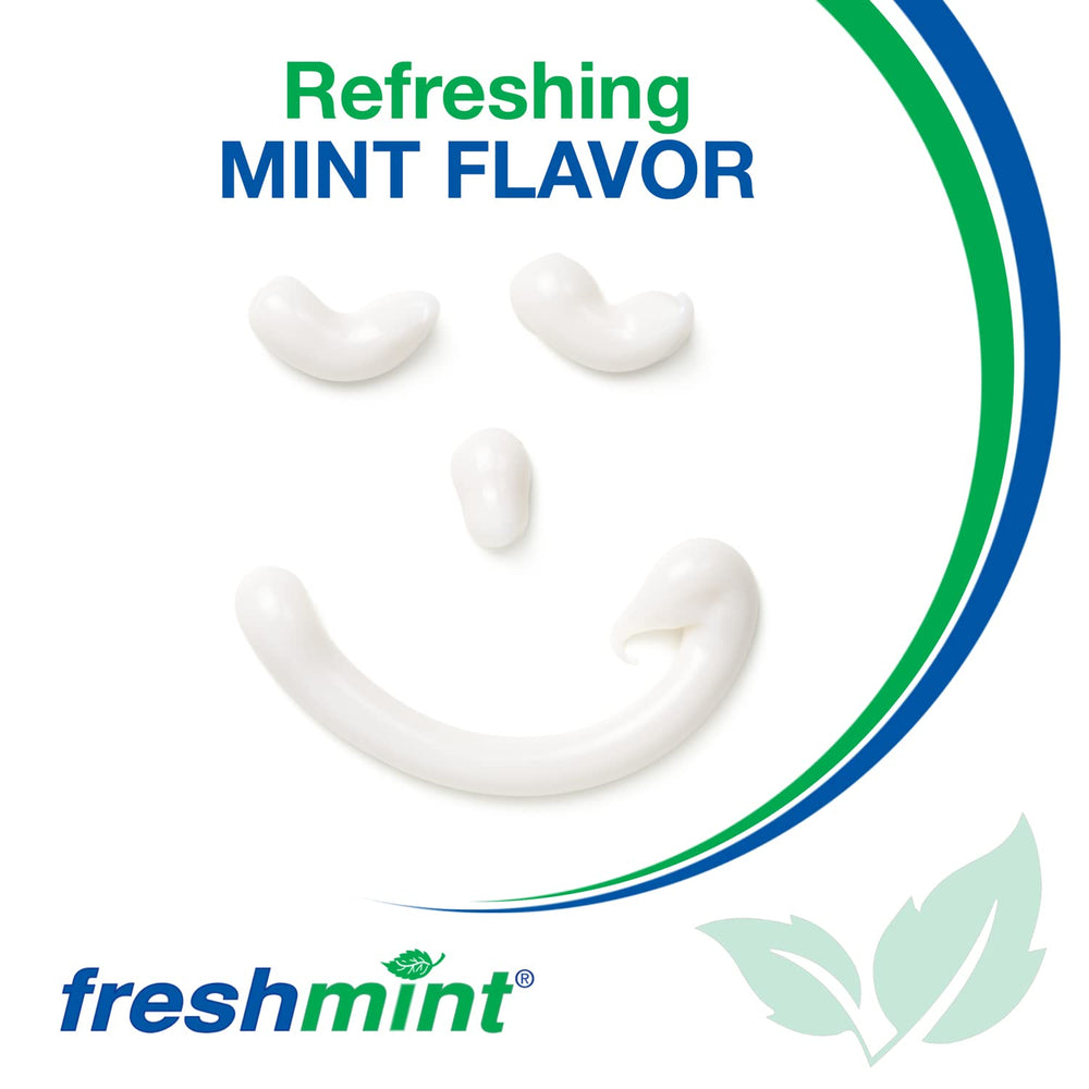 Freshmint toothpaste for hospitality use in dental offices hotels gyms spas
