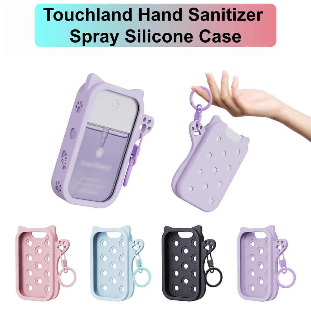 Frezonika keychain attachment on-the-go keeps sanitizer handy during travel.