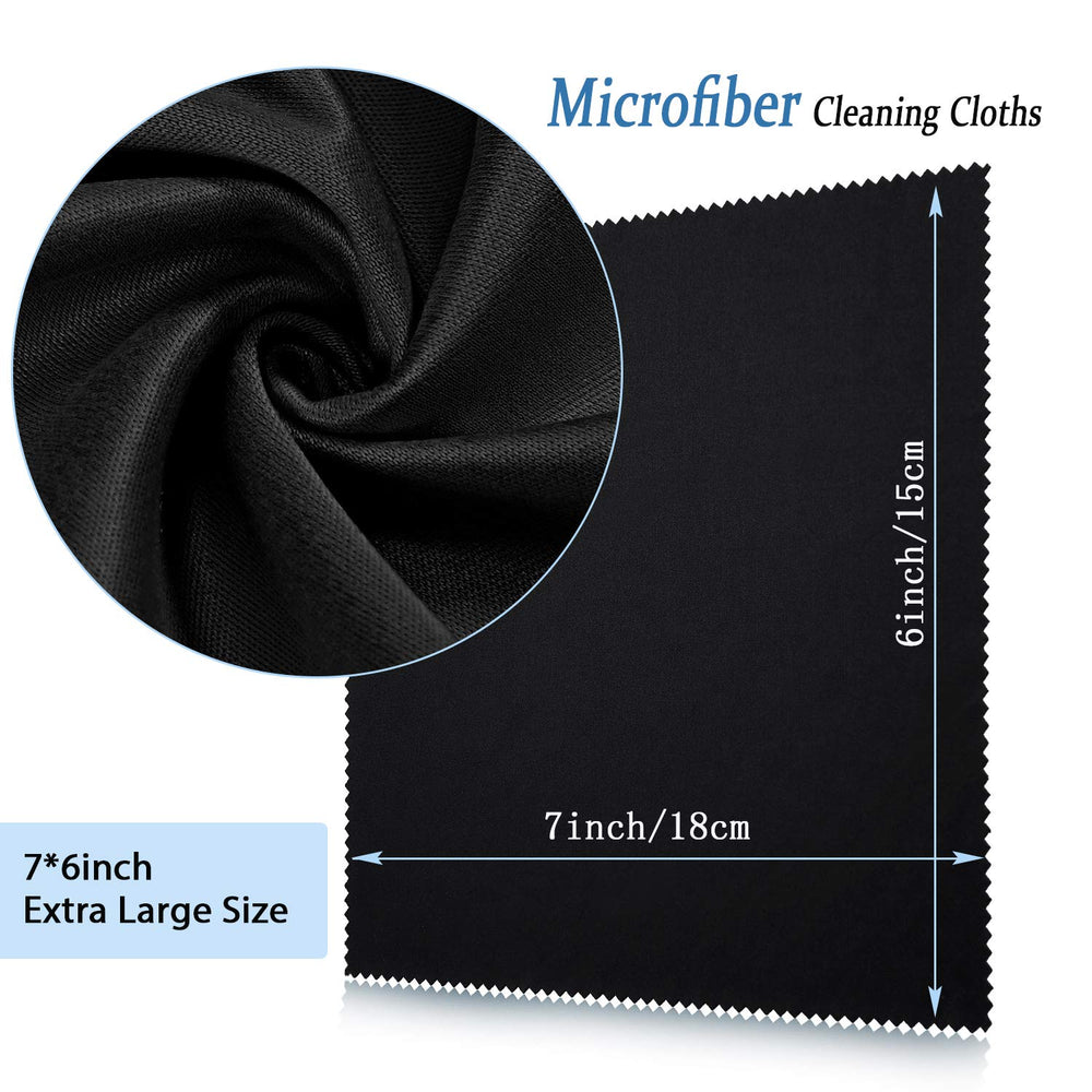 Close-up of microfiber texture on cleaning cloth