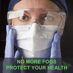 Goggles, helmet and camera gear with Frienda anti-fog wipes