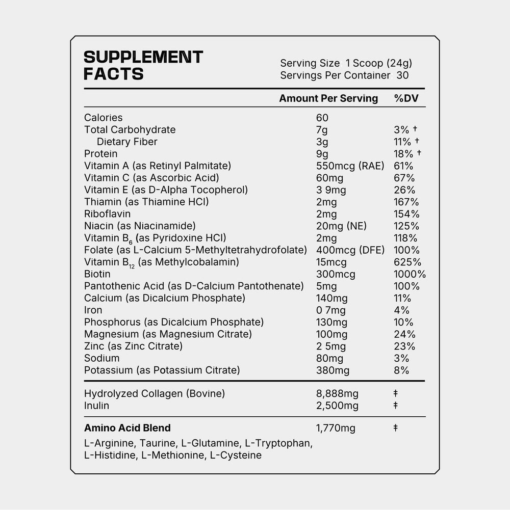 USA-made symbol on Frog Fuel Performance Greens packaging