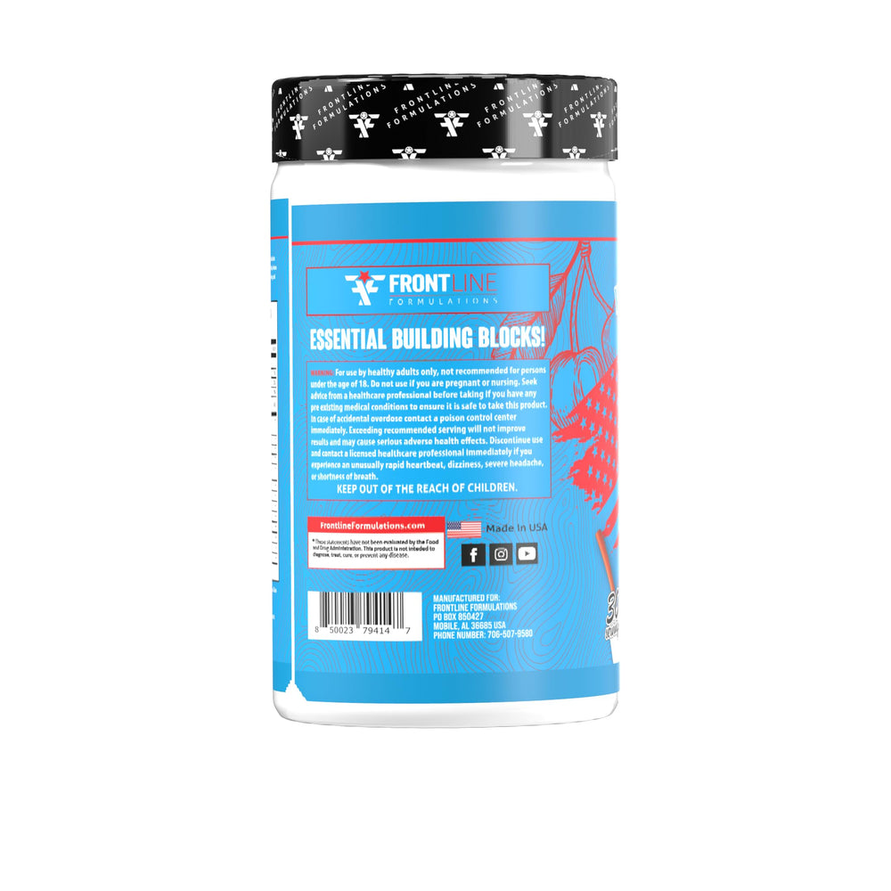 Blue Cherry Slushie flavor Amino Flood scoop