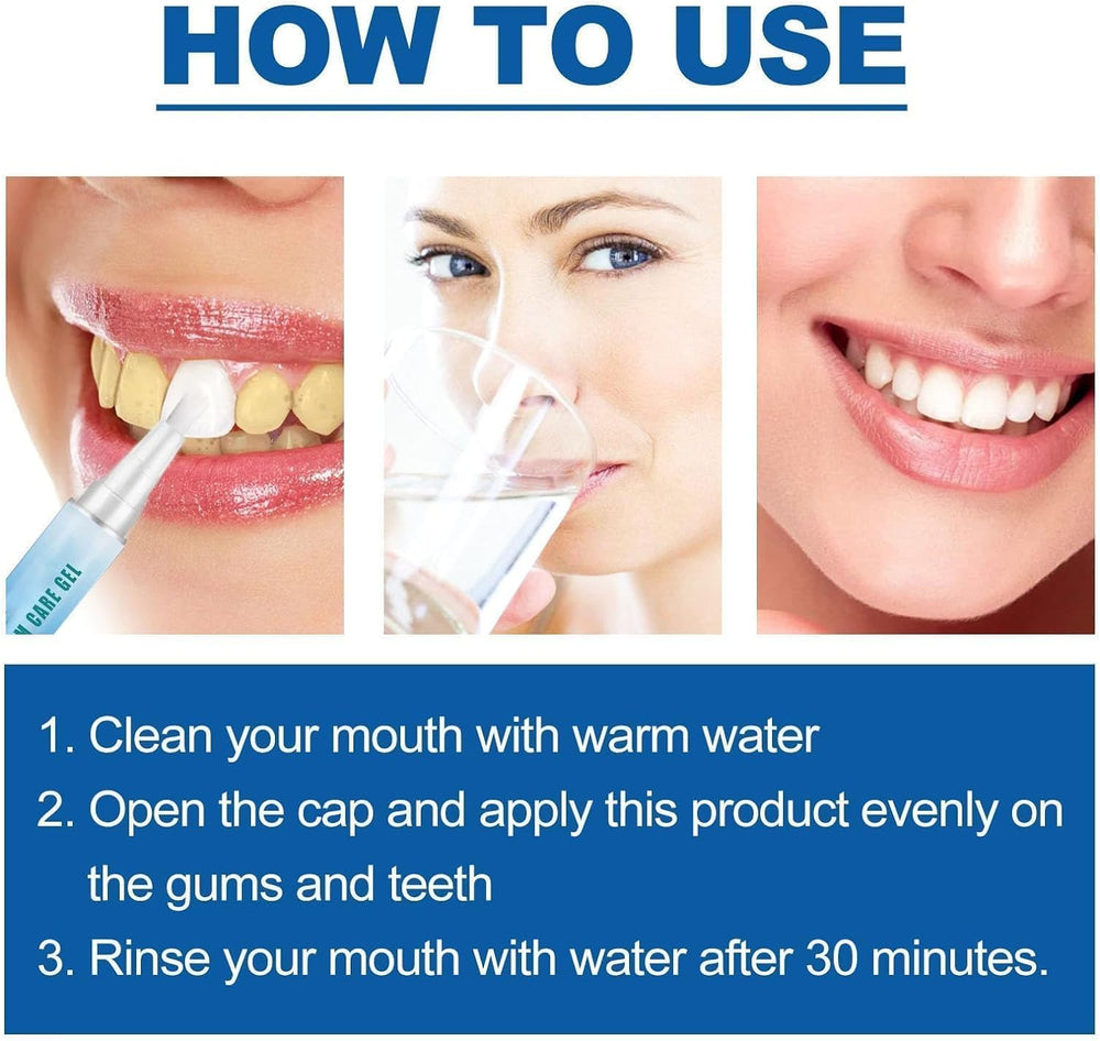 Stain removal concept with Frosty Neptune whitening