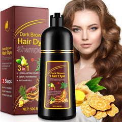 Frovetani gray-hair-coverage-shampoo-foam provides quick root coverage.