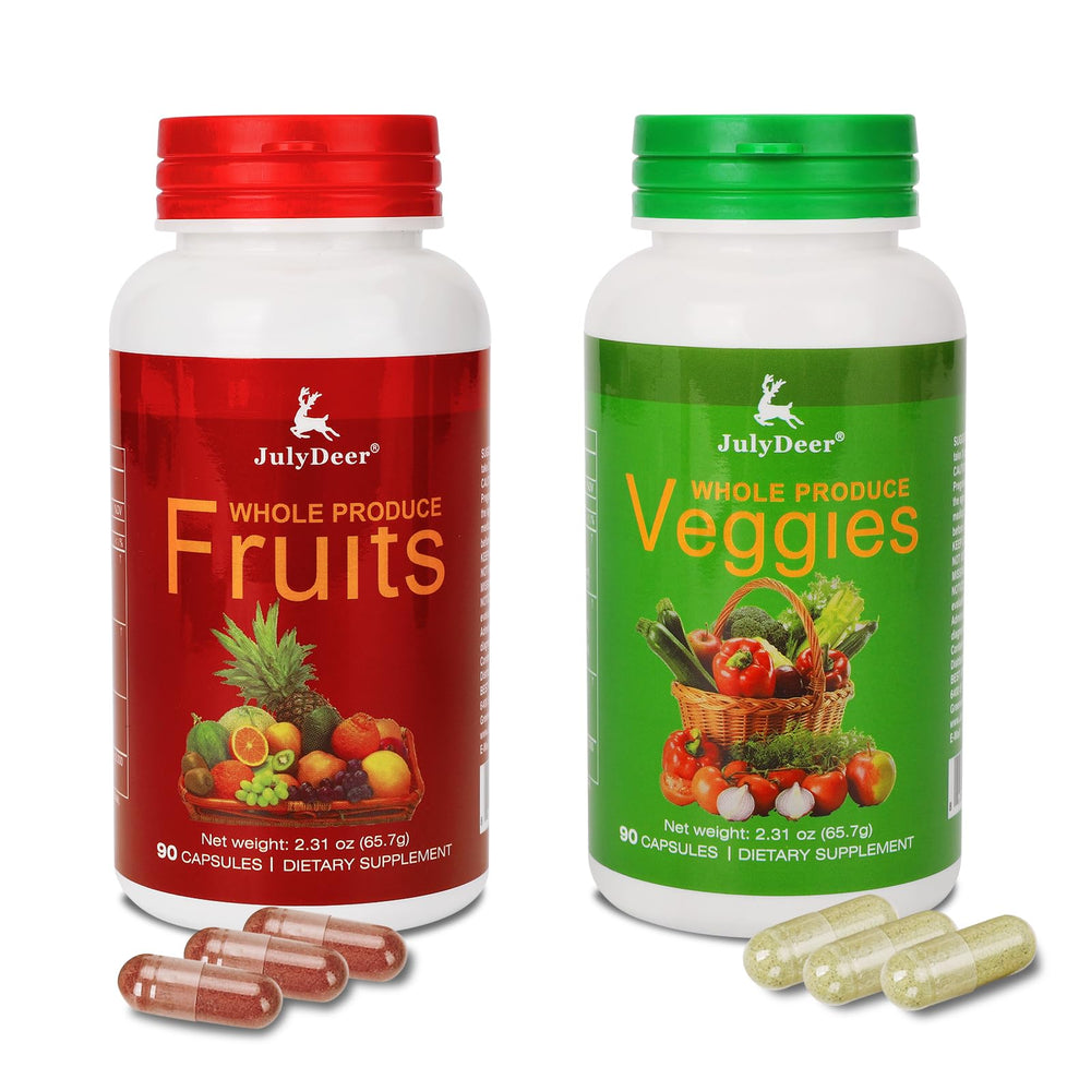 Balance of Natural Fruit & Veggies supplement bottle and packaging