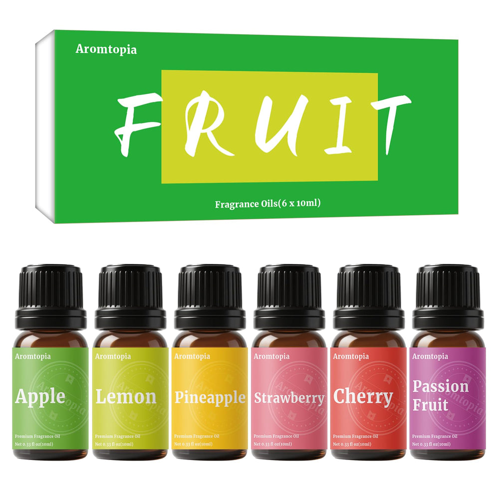 Main product image: Aromtopia 6x10ml fruit fragrance oils set