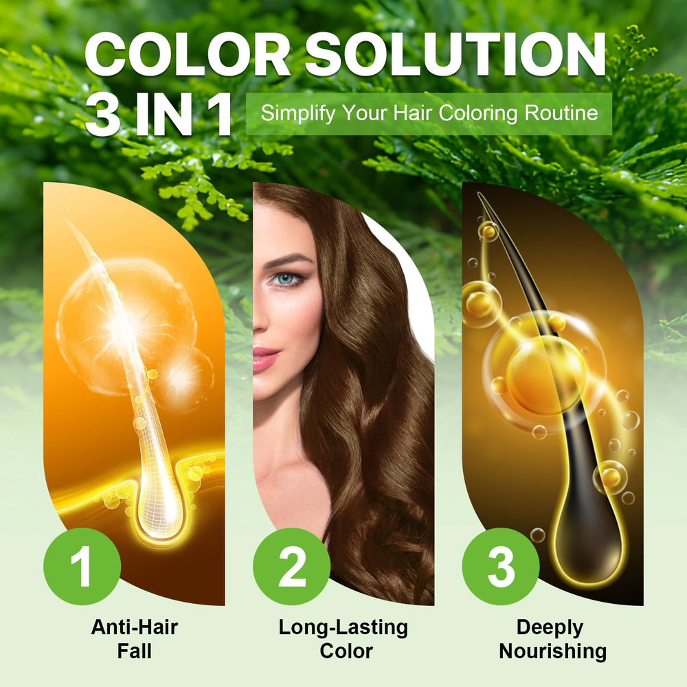 Foaming lather from FSLHCY dye shampoo provides even distribution