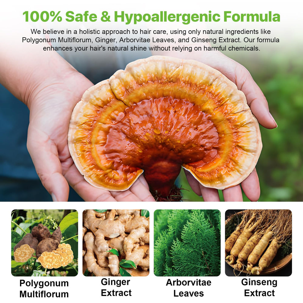 FSLHCY Instant Hair Dye herbal formula in a mild color care blend