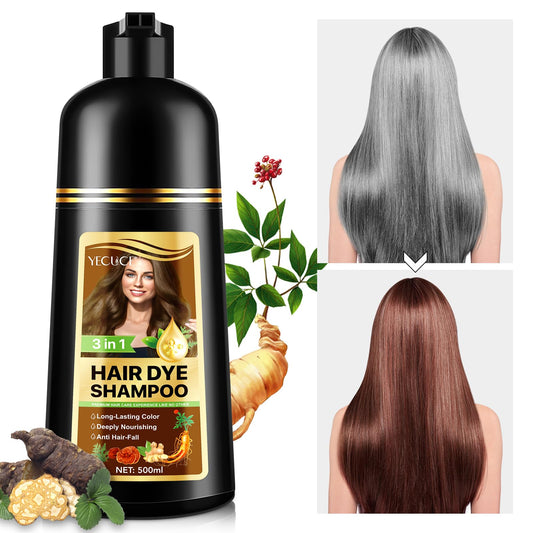 FSLHCY Instant Nature Herbal 3in1 bottle showing herbal color for gray coverage