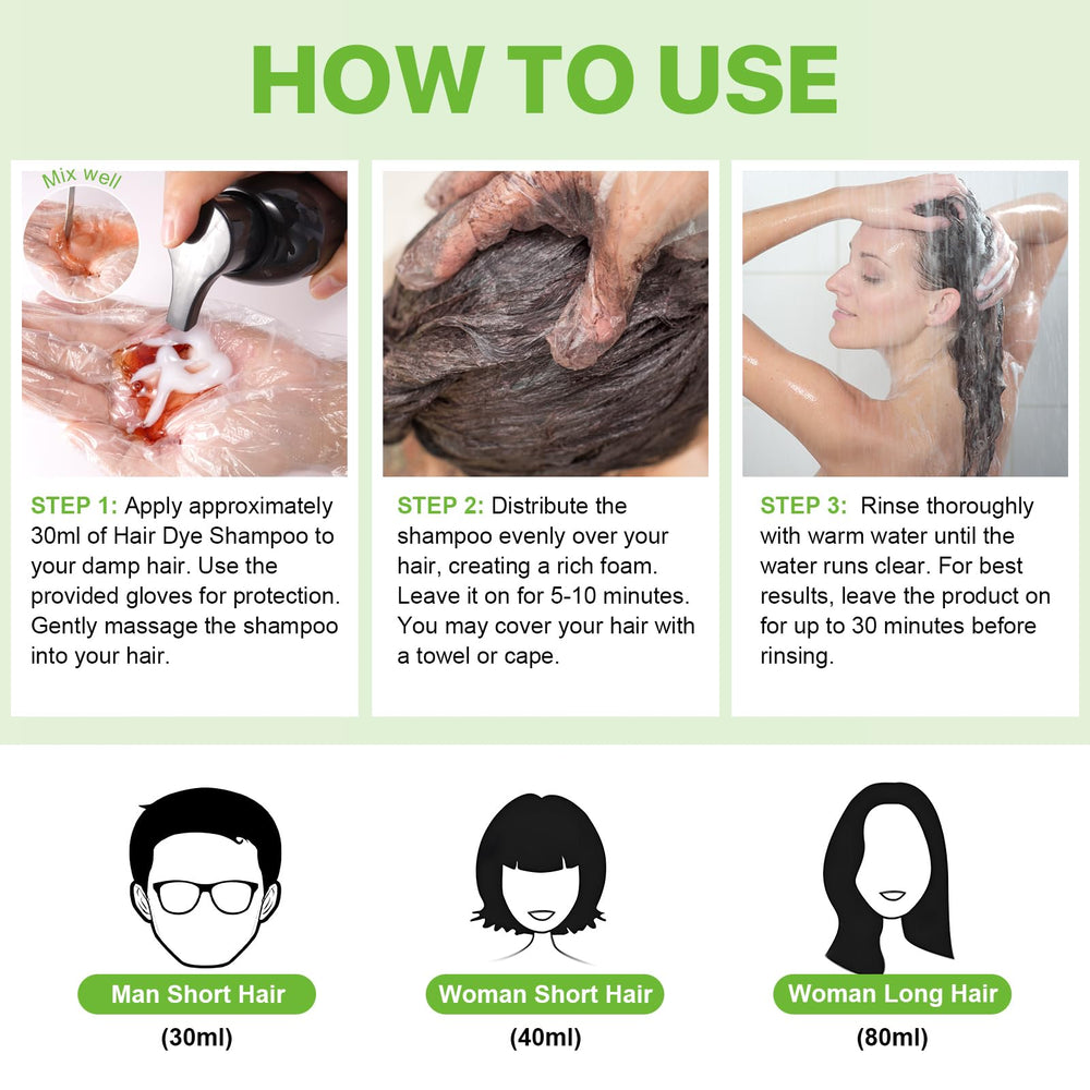 FSLHCY Instant Nature Herbal 3in1 gloves used during application